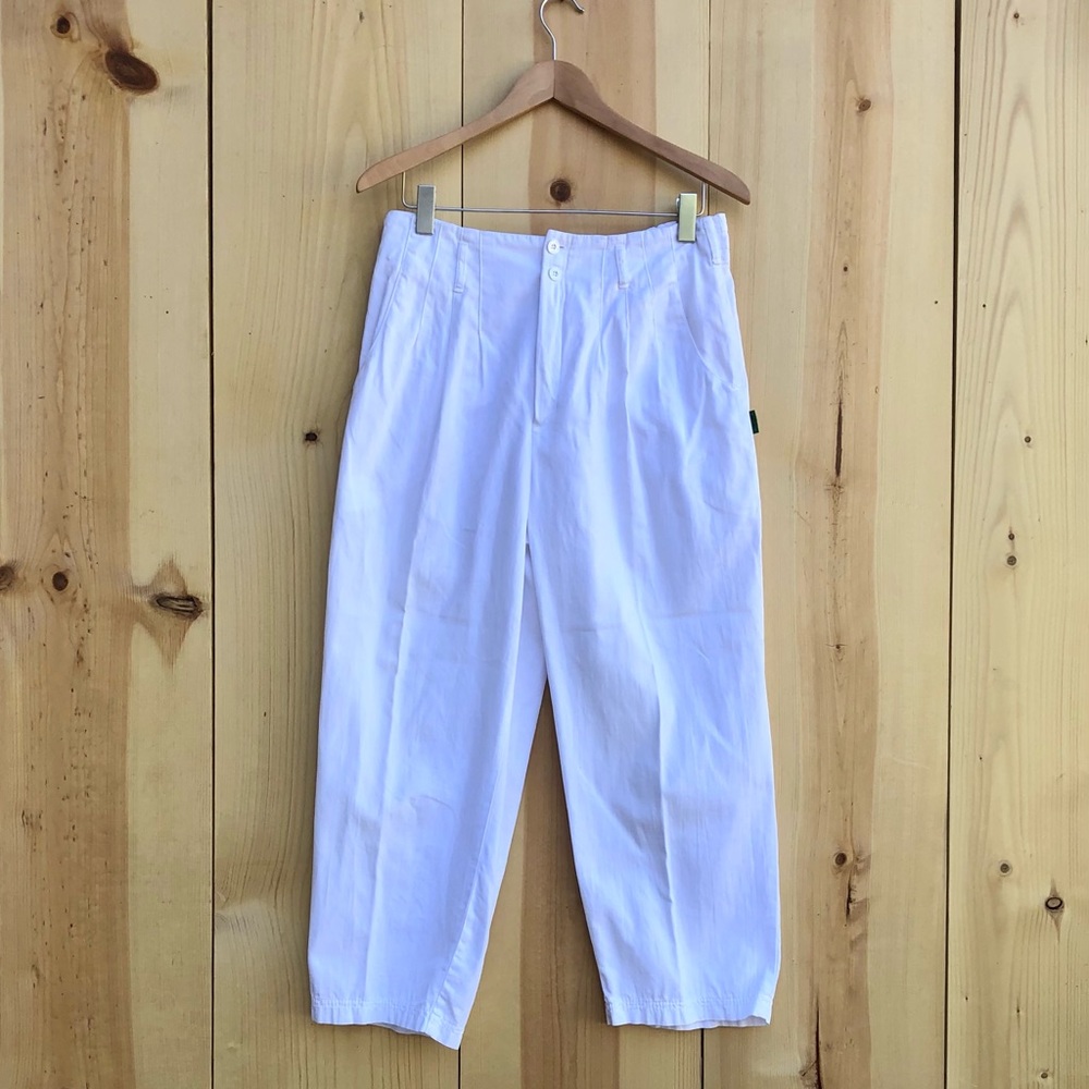 Gene Ewing Vintage California Sunwash Denim Cotton Cropped Pants EUC Sz 6